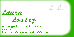 laura lositz business card